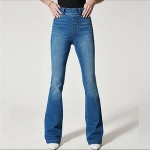 SPANX Blue Flare Jeans